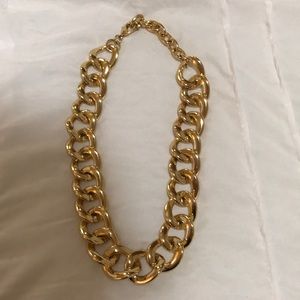 Gold Chunky Link Necklace